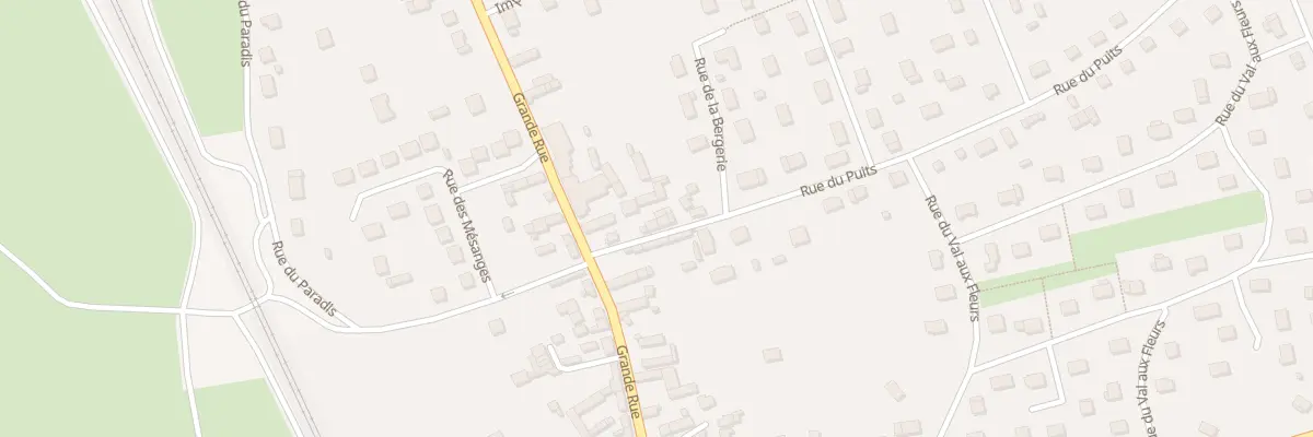 Plan du 6 Rue du Puits à Bueil