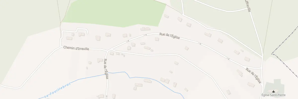 Plan du 1 Rue de l’Aumône à Touffreville