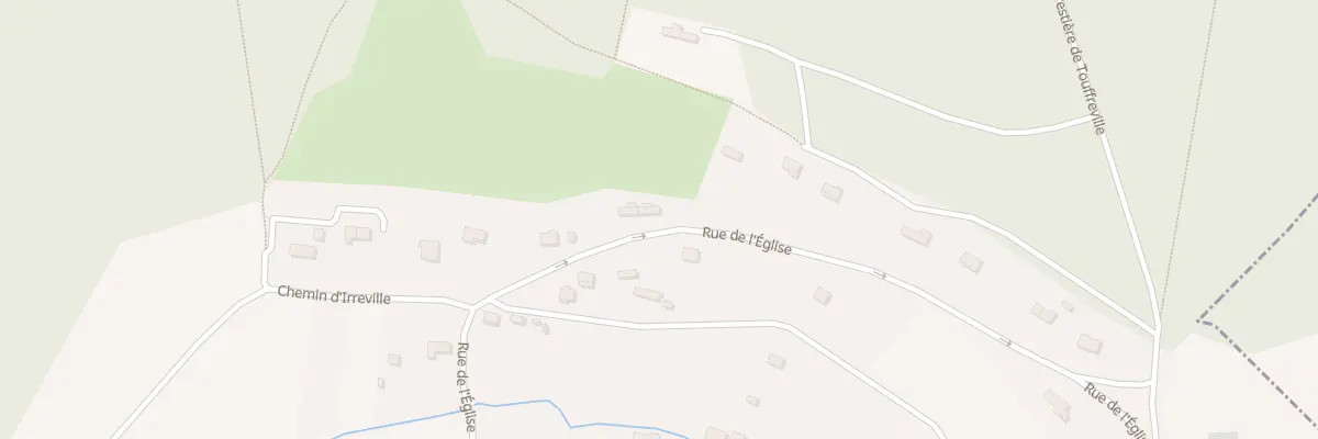 Plan du 16 Rue de l’Eglise à Touffreville