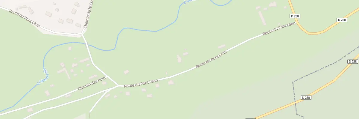 Plan du 332 Rue du Pont Leon à Morville-le-Héron
