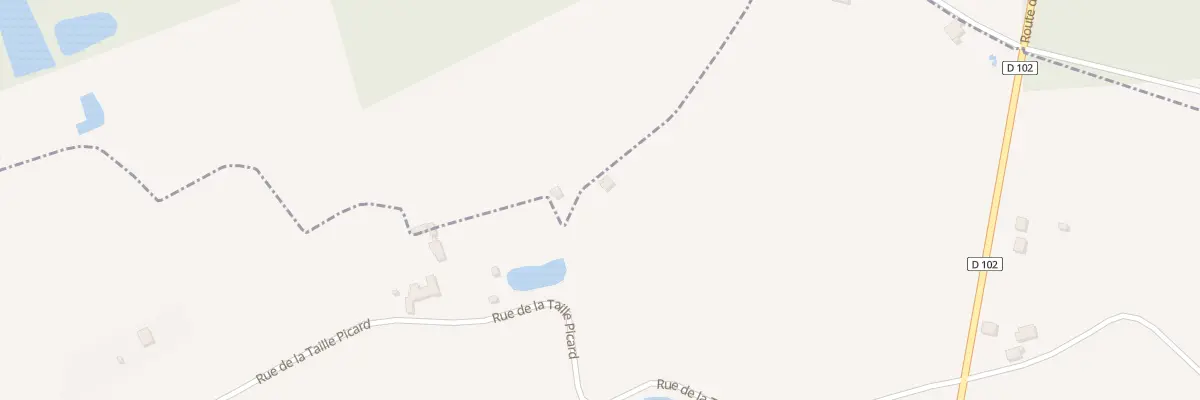 Plan du 87 Rue de la Taille Picard à Fresnes