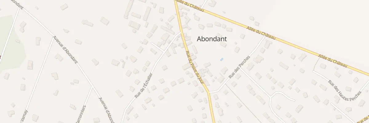 Plan du 6B Rue du Point du Jour à Abondant