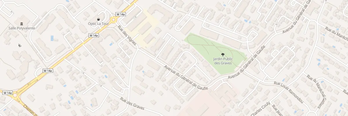 Plan du 5 Rue des Violettes à Castelginest