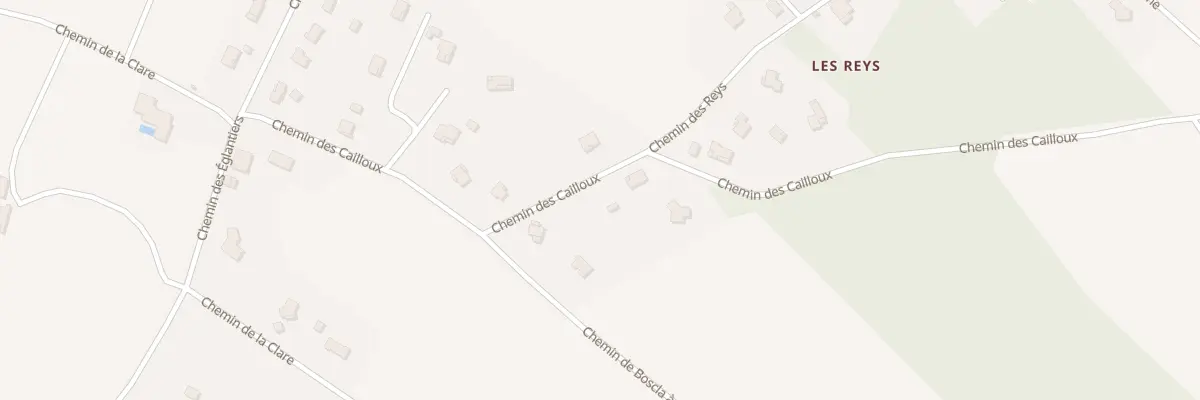 Plan du 348 Che des Cailloux à Saint-Étienne-de-Tulmont
