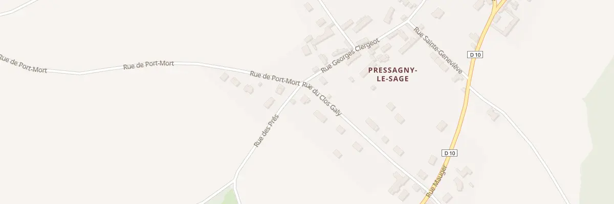 Plan du 2 Rue du CLOS GALY à Notre-Dame-de-l’Isle