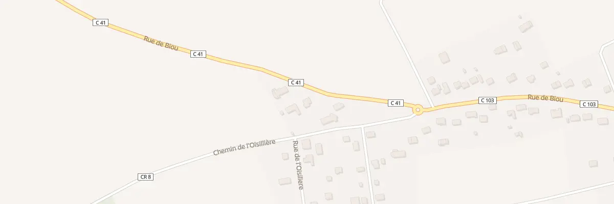Plan du 39 Rue de Biou à Huisseau-sur-Cosson