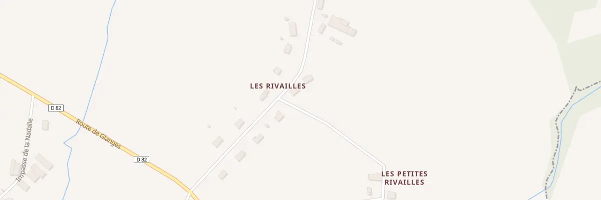 Plan du 5005 Les Rivailles à Saint-Genest-sur-Roselle