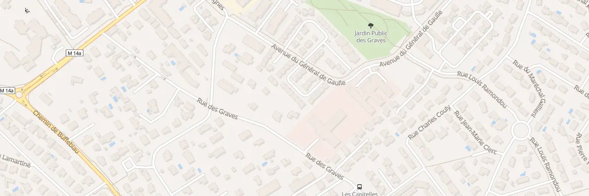 Plan du 22 Rue des Violettes à Castelginest