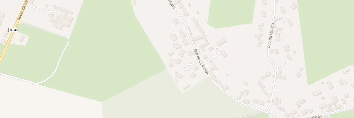 Plan du 9007 Rue de Lamotte à Saint-Quentin-la-Motte-Croix-au-Bailly