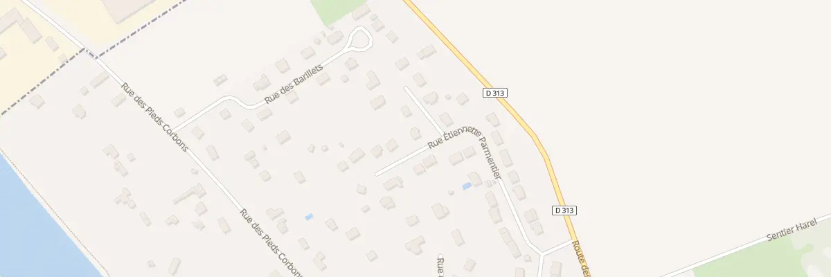 Plan du 1 Rue Coupet Travers à Pressagny-l’Orgueilleux