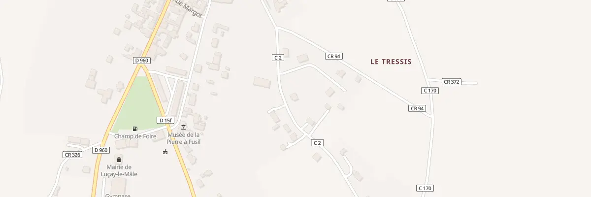 Plan du 13 Rue du Puits Chenu à Luçay-le-Mâle