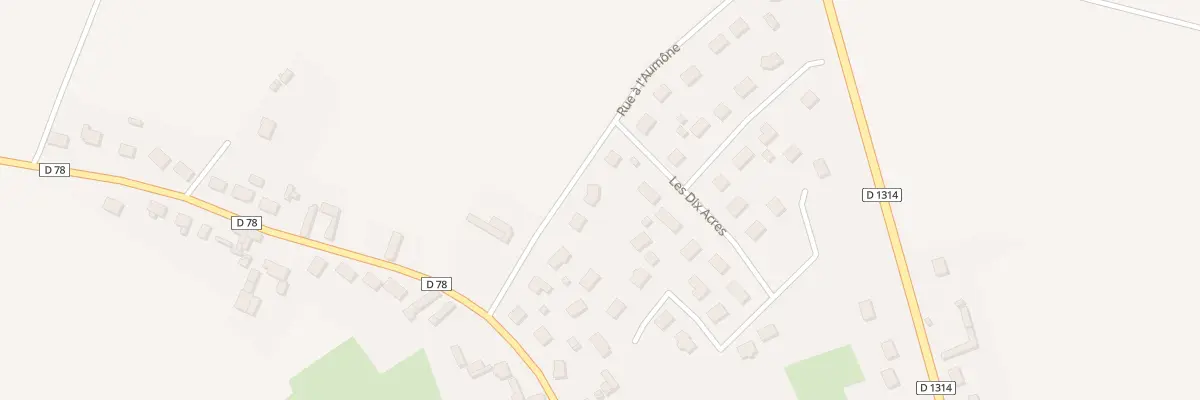 Plan du 28 Rue Aumone au Mesnil-Réaume