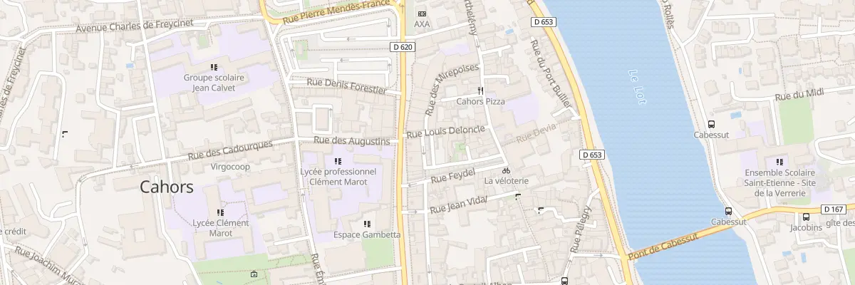 Plan du 7 Rue Fondue Haute à Cahors