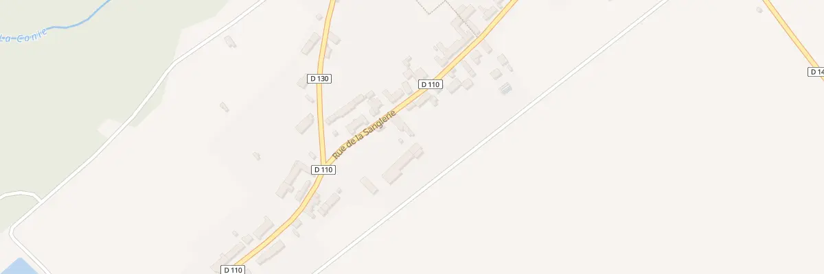Plan du 3 Rue de la Sanglerie à Conie-Molitard