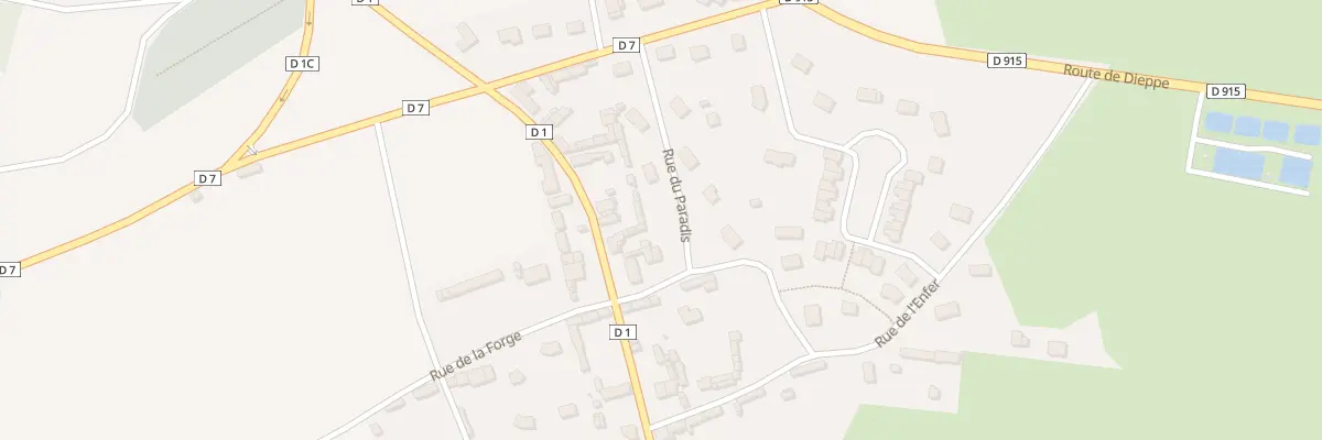 Plan du 89 Rue du Paradis à Sommery