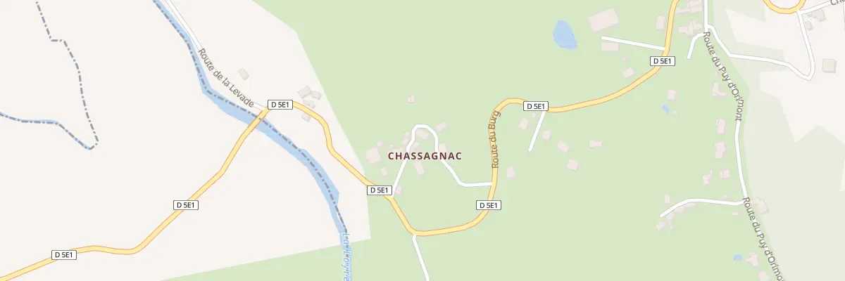 Plan du 4 Imp De Chassagnac à Saint-Viance