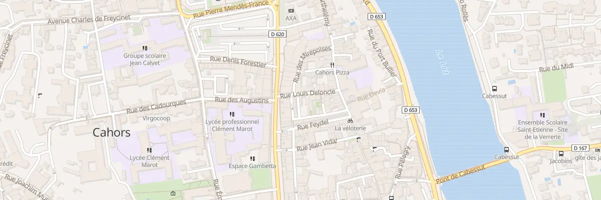 Plan du 32 Rue Louis Deloncle à Cahors