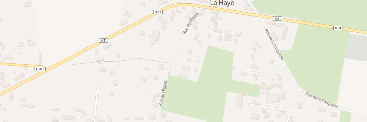 Plan du 160 Rue de l’Eglise à La Haye