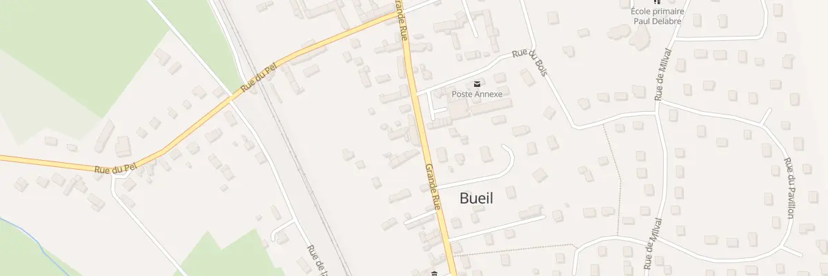 Plan du 44 Gr Grande Rue à Bueil