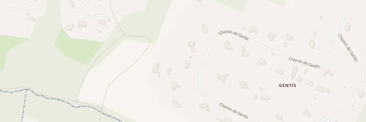 Plan du 19B Che de Gentis à Vieille-Toulouse