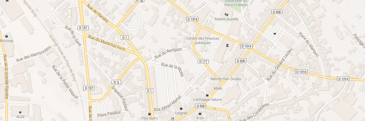 Plan du 4 Rue de la Motte à Neufchâtel-en-Bray