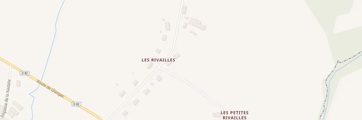 Plan du 5002 Les Rivailles à Saint-Genest-sur-Roselle