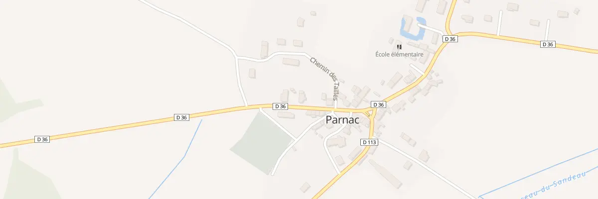 Plan du 5456 Le Bourg à Parnac