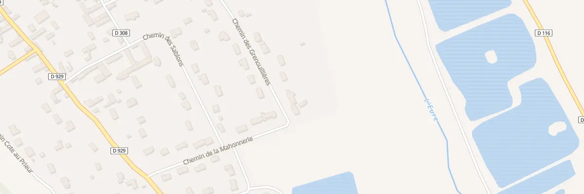 Plan du 15 Che des Grenouillieres à Charpont