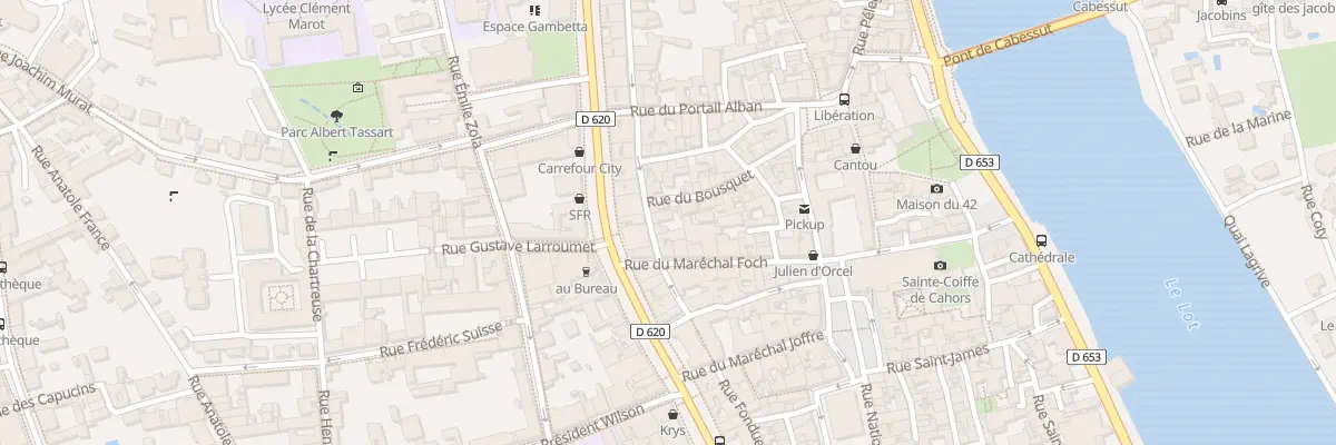 Plan du 273 Rue Fondue Haute à Cahors