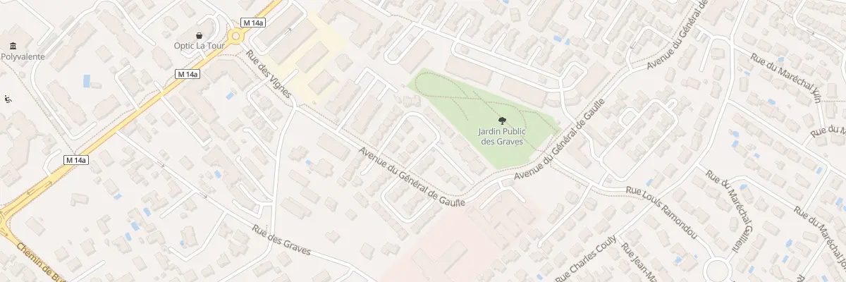 Plan du 2 Rue des Violettes à Castelginest