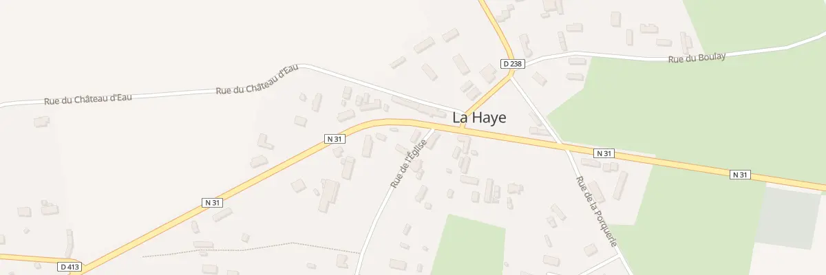 Plan du 15 Rue de l’Eglise à La Haye