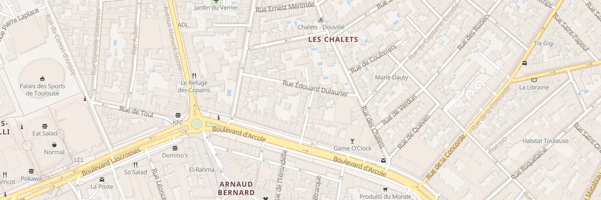 Plan du 5 Rue Saint Germier à Toulouse