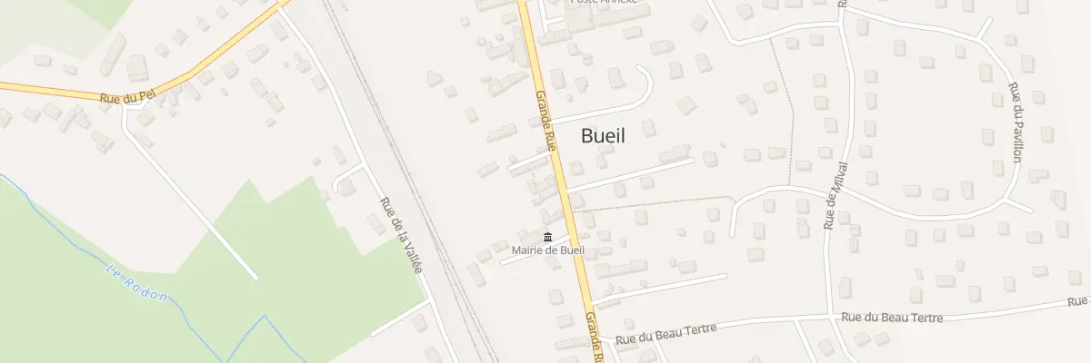 Plan du 34 Gr Grande Rue à Bueil