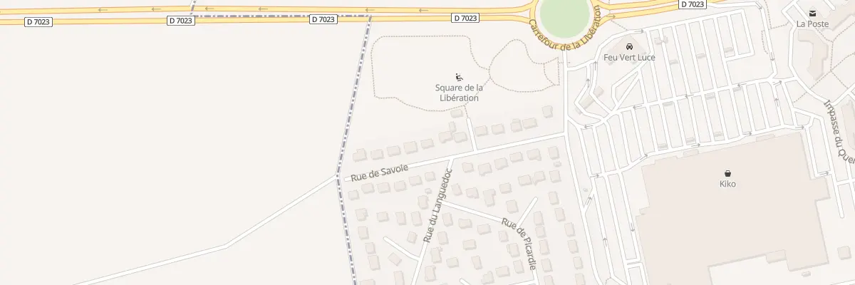 Plan du 16 Rue de Savoie à Lucé