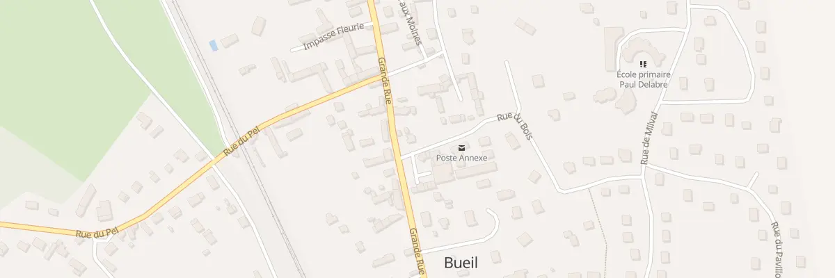 Plan du 39 Gr Grande Rue à Bueil