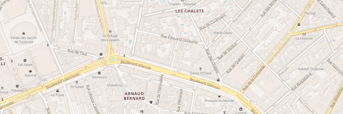 Plan du 11 Rue Saint Germier à Toulouse