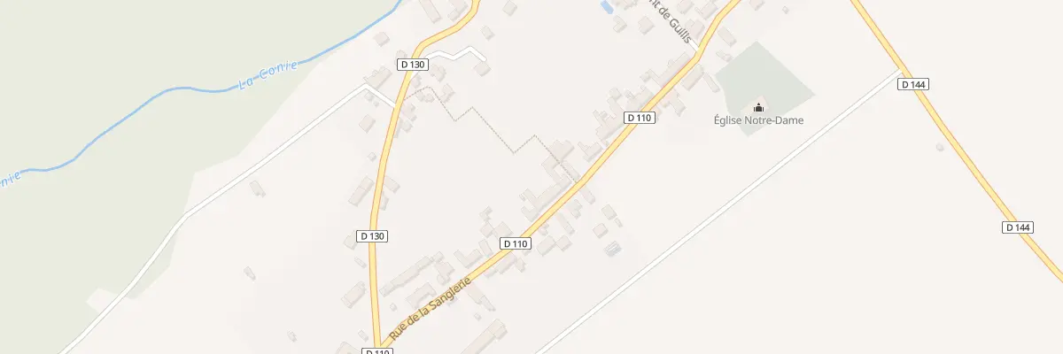 Plan du 16 Rue de la Sanglerie à Conie-Molitard