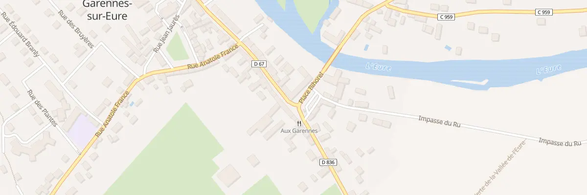 Plan du 19G Rue Pasteur à Garennes-sur-Eure
