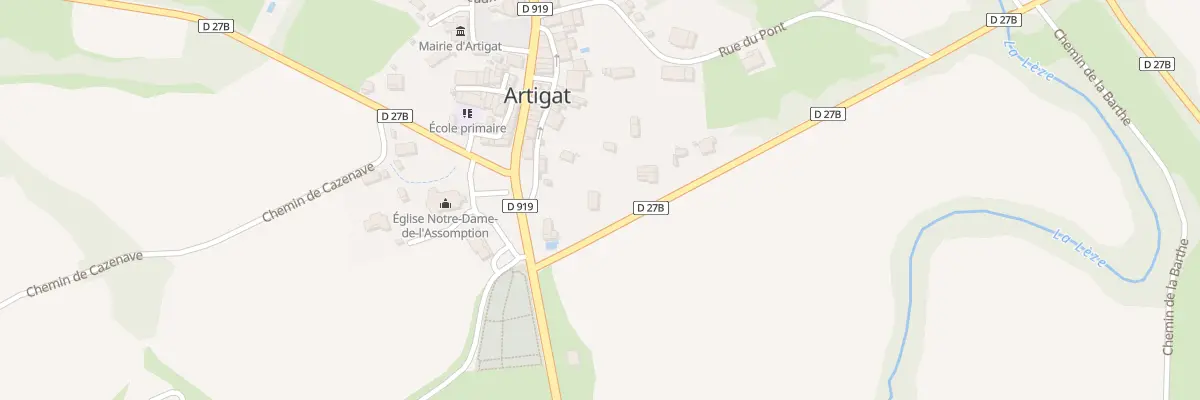 Plan du 2 Rue des Colombages à Artigat