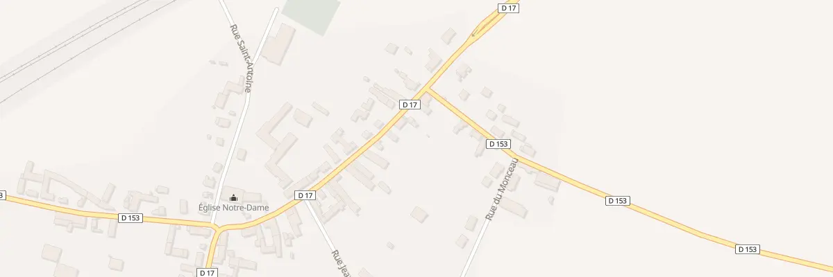 Plan du 22 Rue Pauvert Poulain à Moriers