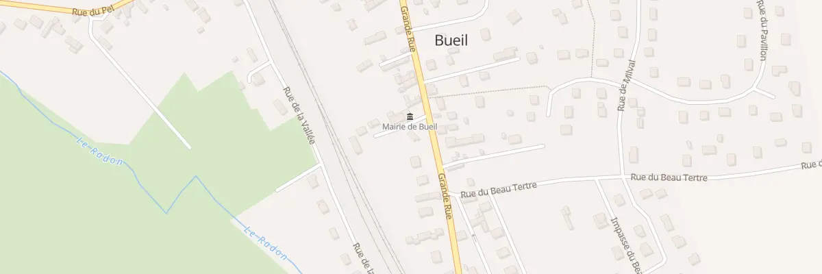 Plan du 26 Gr Grande Rue à Bueil