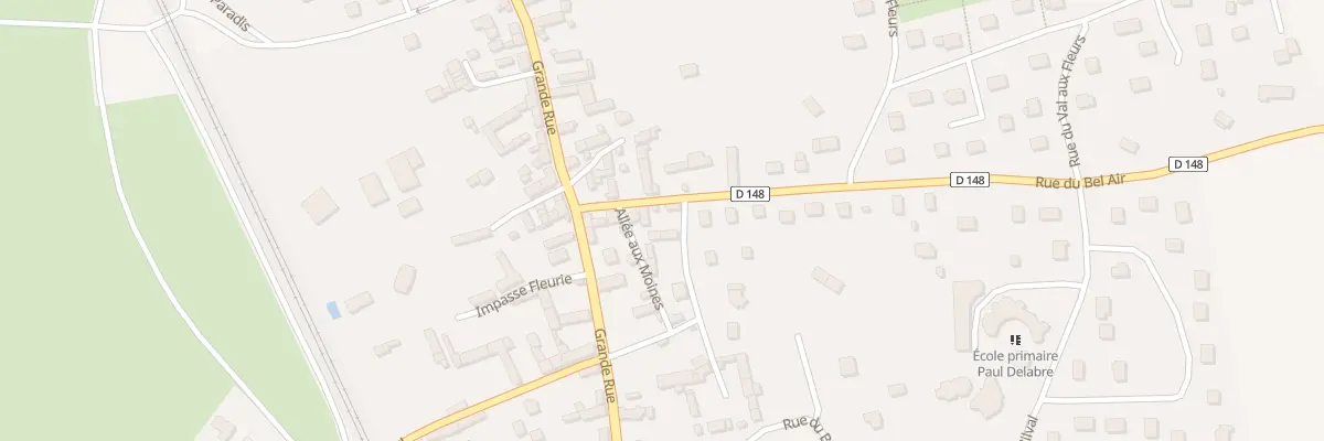 Plan du 5 Rue du Bel Air à Bueil