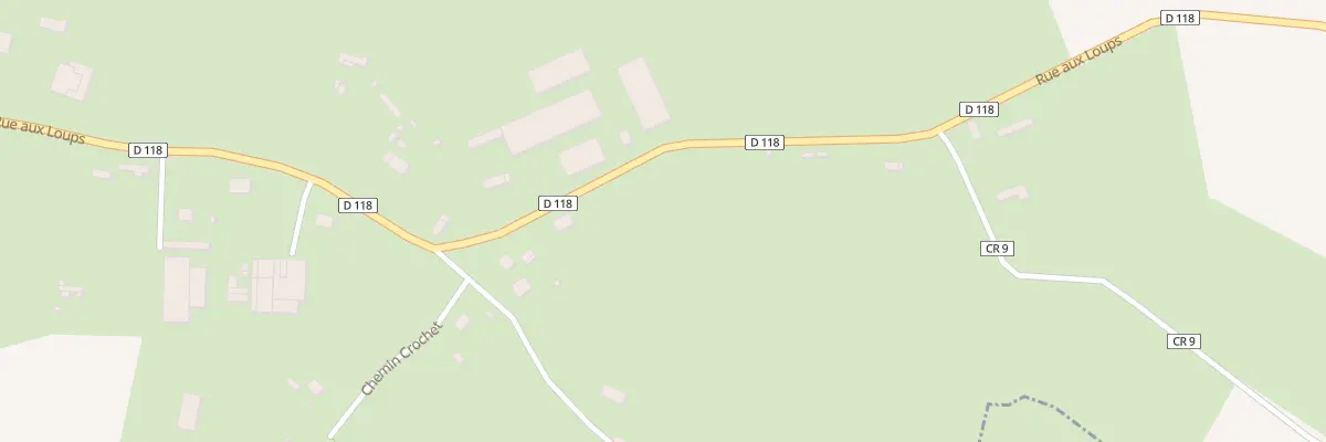 Plan du 1112 Rue aux Loups à Bosc-Édeline