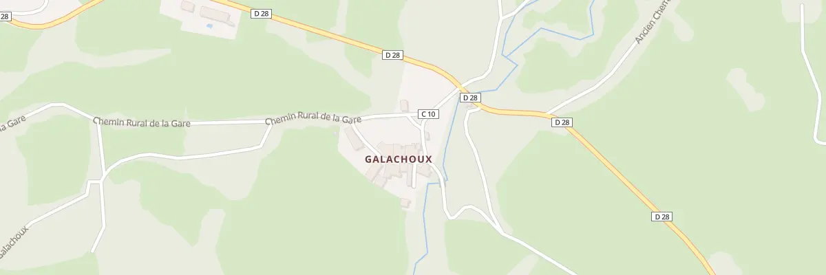 Plan du 6 Galachoux à Bersac-sur-Rivalier