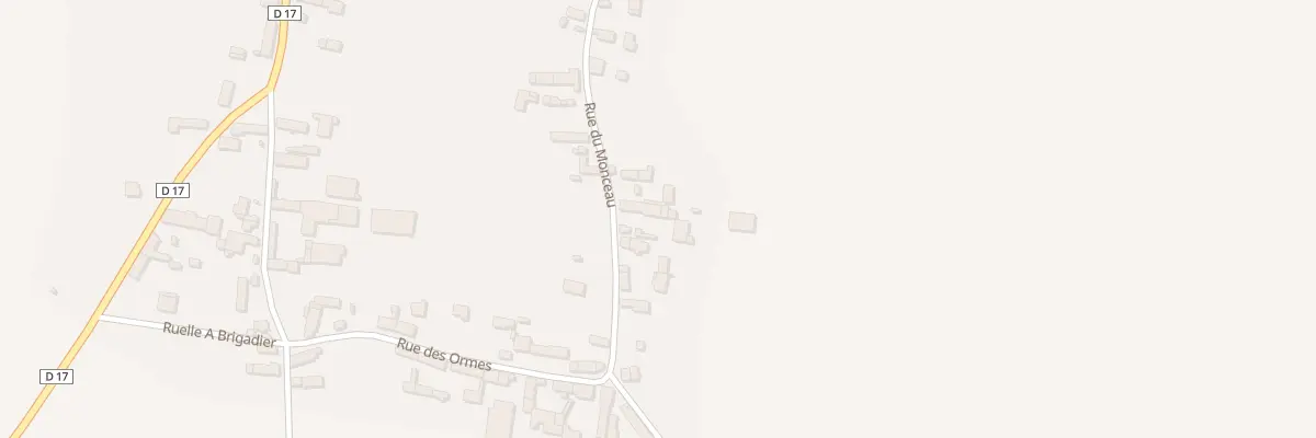 Plan du 8 Rue du Monceau à Moriers