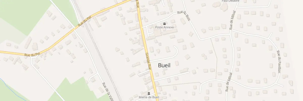 Plan du 35B Gr Grande Rue à Bueil