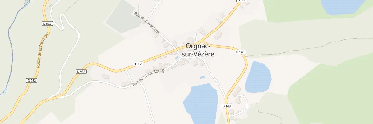Plan du 5033 Le Bourg à Orgnac-sur-Vézère