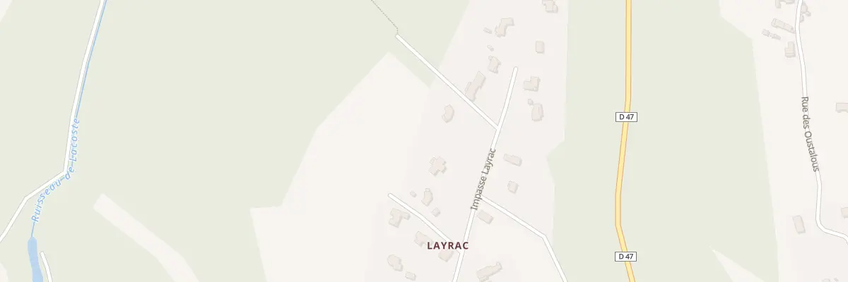 Plan du 5224F Layrac au Montat