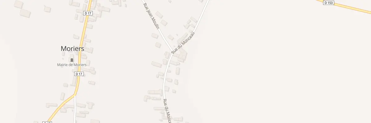 Plan du 18 Rue du Monceau à Moriers