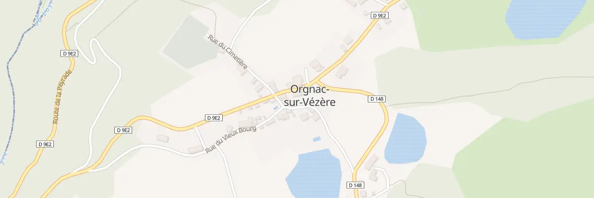 Plan du 5017 Le Bourg à Orgnac-sur-Vézère